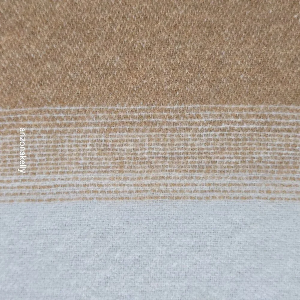 NWOT J. Crew Scarf With Ombre Stripes Italy Wool Blend
